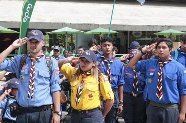 Premiación concurso especialidad Scout cuidamundos EPM
Premiación concurso especialidad Scout cuidamundos EPM. 
Fecha: Octubre 29 2019.
Para descargar esta fotografía en alta resolución, haga clic sobre la imagen hasta que la misma se despliegue en la pantalla completa; luego dé clic derecho y elija la opción "guardar imagen como". 
En caso de publicación por cualquier medio, solicitamos acompañarla del crédito: "Foto EPM"
Palabras clave: Premiación concurso especialidad Scout cuidamundos EPM