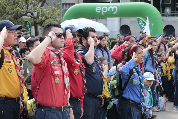 Premiación concurso especialidad Scout cuidamundos EPM
Premiación concurso especialidad Scout cuidamundos EPM. 
Fecha: Octubre 29 2019.
Para descargar esta fotografía en alta resolución, haga clic sobre la imagen hasta que la misma se despliegue en la pantalla completa; luego dé clic derecho y elija la opción "guardar imagen como". 
En caso de publicación por cualquier medio, solicitamos acompañarla del crédito: "Foto EPM"
Palabras clave: Premiación concurso especialidad Scout cuidamundos EPM