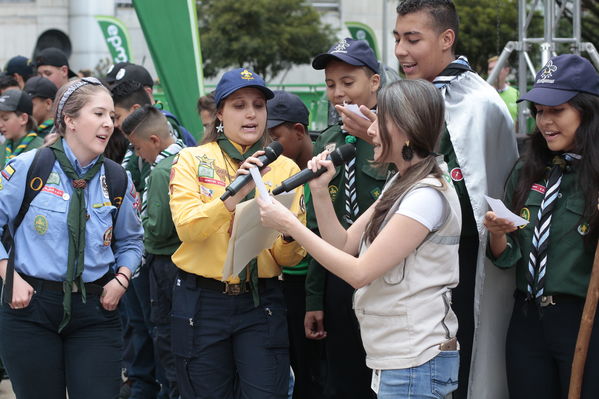 Premiación concurso especialidad Scout cuidamundos EPM
Premiación concurso especialidad Scout cuidamundos EPM. 
Fecha: Octubre 29 2019.
Para descargar esta fotografía en alta resolución, haga clic sobre la imagen hasta que la misma se despliegue en la pantalla completa; luego dé clic derecho y elija la opción "guardar imagen como". 
En caso de publicación por cualquier medio, solicitamos acompañarla del crédito: "Foto EPM"
Palabras clave: Premiación concurso especialidad Scout cuidamundos EPM