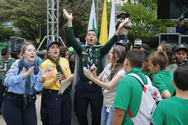 Premiación concurso especialidad Scout cuidamundos EPM
Premiación concurso especialidad Scout cuidamundos EPM. 
Fecha: Octubre 29 2019.
Para descargar esta fotografía en alta resolución, haga clic sobre la imagen hasta que la misma se despliegue en la pantalla completa; luego dé clic derecho y elija la opción "guardar imagen como". 
En caso de publicación por cualquier medio, solicitamos acompañarla del crédito: "Foto EPM"
Palabras clave: Premiación concurso especialidad Scout cuidamundos EPM