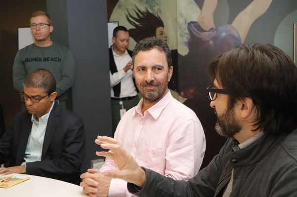 Feria CT+i 2017
Feria CT+i 2017
Fecha: Octubre 26 de 2017
Para descargar esta fotografía en alta resolución, haga clic sobre la imagen hasta que la misma se despliegue en la pantalla completa; luego dé clic derecho y elija la opción "guardar imagen como". 
En caso de publicación por cualquier medio, solicitamos acompañarla del crédito: "Foto EPM"
Palabras clave: Feria CT+i 2017