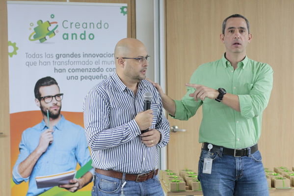 Creando Ando Reconocimiento
Creando Ando Reconocimiento
Fecha: Octubre 3 2019.
Para descargar esta fotografía en alta resolución, haga clic sobre la imagen hasta que la misma se despliegue en la pantalla completa; luego dé clic derecho y elija la opción "guardar imagen como".
En caso de publicación por cualquier medio, solicitamos acompañarla del crédito: "Foto EPM"
Palabras clave: Creando Ando Reconocimiento