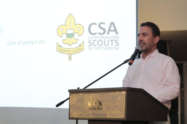 Cena Giwell Especialidad Scout cuidamundos EPM
Cena Giwell Especialidad Scout cuidamundos EPM.
Fecha: Octubre 4 2019.
Para descargar esta fotografía en alta resolución, haga clic sobre la imagen hasta que la misma se despliegue en la pantalla completa; luego dé clic derecho y elija la opción "guardar imagen como". 
En caso de publicación por cualquier medio, solicitamos acompañarla del crédito: "Foto EPM"
Palabras clave: Cena Giwell Especialidad Scout cuidamundos EPM