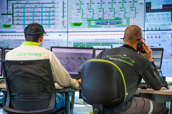 Planta Aguas Claras Puesto Control
Planta Aguas Claras y puesto de control
Fecha: Junio 23 2021
Para descargar esta fotografía en alta resolución, haga clic sobre la imagen hasta que la misma se despliegue en la pantalla completa; luego dé clic derecho y elija la opción "guardar imagen como". 
En caso de publicación por cualquier medio, solicitamos acompañarla del crédito: "Foto EPM"
Palabras clave: Planta Aguas Claras Puesto Control