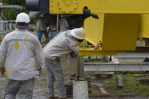 Proyecto hidroeléctrico Ituango
Proyecto hidroeléctrico Ituango.
Fecha: 13 Agosto 2020.
Para descargar esta fotografía en alta resolución, haga clic sobre la imagen hasta que la misma se despliegue en la pantalla completa; luego dé clic derecho y elija la opción "guardar imagen como".
En caso de publicación por cualquier medio, solicitamos acompañarla del crédito: "Foto EPM"
Palabras clave: Proyecto hidroeléctrico Ituango