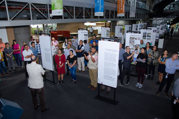 Primera Bienal de Diseño, Arquitectura e Ingeniería EPM
Primera Bienal de Diseño, Arquitectura e Ingeniería EPM
Fecha: Septiembre 12 de 2019. 
Para descargar esta fotografía en alta resolución, haga clic sobre la imagen hasta que la misma se despliegue en la pantalla completa; luego dé clic derecho y elija la opción "guardar imagen como". 
En caso de publicación por cualquier medio, solicitamos acompañarla del crédito: "Foto EPM"
Palabras clave: Primera Bienal de Diseño, Arquitectura e Ingeniería EPM