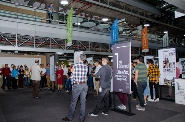 Primera Bienal de Diseño, Arquitectura e Ingeniería EPM
Primera Bienal de Diseño, Arquitectura e Ingeniería EPM
Fecha: Septiembre 12 de 2019. 
Para descargar esta fotografía en alta resolución, haga clic sobre la imagen hasta que la misma se despliegue en la pantalla completa; luego dé clic derecho y elija la opción "guardar imagen como". 
En caso de publicación por cualquier medio, solicitamos acompañarla del crédito: "Foto EPM"
Palabras clave: Primera Bienal de Diseño, Arquitectura e Ingeniería EPM