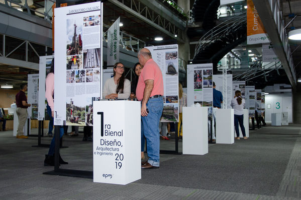 Primera Bienal de Diseño, Arquitectura e Ingeniería EPM
Primera Bienal de Diseño, Arquitectura e Ingeniería EPM
Fecha: Septiembre 12 de 2019. 
Para descargar esta fotografía en alta resolución, haga clic sobre la imagen hasta que la misma se despliegue en la pantalla completa; luego dé clic derecho y elija la opción "guardar imagen como". 
En caso de publicación por cualquier medio, solicitamos acompañarla del crédito: "Foto EPM"
Palabras clave: Primera Bienal de Diseño, Arquitectura e Ingeniería EPM