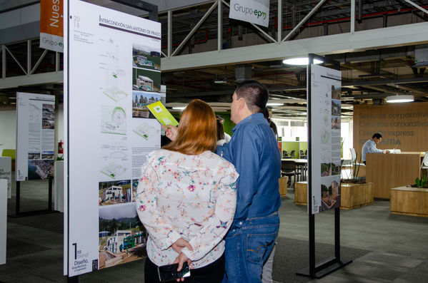 Primera Bienal de Diseño, Arquitectura e Ingeniería EPM
Primera Bienal de Diseño, Arquitectura e Ingeniería EPM
Fecha: Septiembre 12 de 2019. 
Para descargar esta fotografía en alta resolución, haga clic sobre la imagen hasta que la misma se despliegue en la pantalla completa; luego dé clic derecho y elija la opción "guardar imagen como". 
En caso de publicación por cualquier medio, solicitamos acompañarla del crédito: "Foto EPM"
Palabras clave: Primera Bienal de Diseño, Arquitectura e Ingeniería EPM
