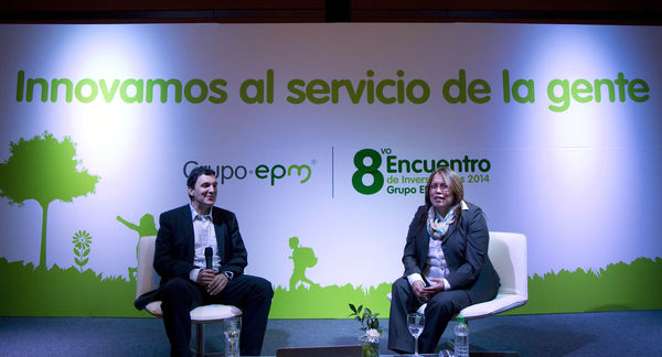 Encuentro de EPM con Inversionistas en Bogotá
Encuentro de EPM con Inversionistas en Bogotá
Fecha: Abril 24 de 2014
Para descargar esta fotografía en alta resolución, haga clic sobre la imagen hasta que la misma se despliegue en la pantalla completa; luego dé clic derecho y elija la opción "guardar imagen como". 
En caso de publicación por cualquier medio, solicitamos acompañarla del crédito: "Foto EPM"


Palabras clave: Encuentro EPM Inversionistas Bogotá