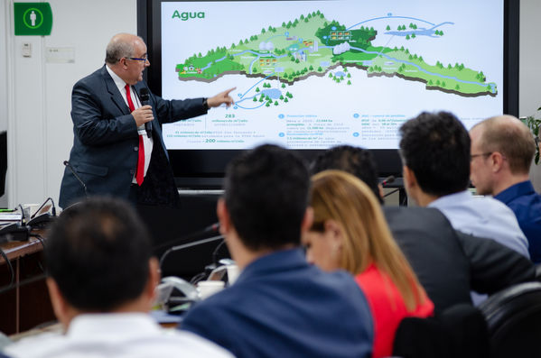 Taller economía circular Agua Saneamiento
Taller de economía circular Agua y Saneamiento
Fecha: Agosto 13 de 2019. 
Para descargar esta fotografía en alta resolución, haga clic sobre la imagen hasta que la misma se despliegue en la pantalla completa; luego dé clic derecho y elija la opción "guardar imagen como". 
En caso de publicación por cualquier medio, solicitamos acompañarla del crédito: "Foto EPM"
Palabras clave: Taller  economía circular Agua Saneamiento