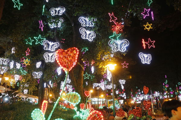 Alumbrado Navideño en los parques de Medellín
Alumbrado Navideño en los parques de Medellín
Fecha: Diciembre 12 de 2016
Para descargar esta fotografía en alta resolución, haga clic sobre la imagen hasta que la misma se despliegue en la pantalla completa; luego dé clic derecho y elija la opción "guardar imagen como". 
En caso de publicación por cualquier medio, solicitamos acompañarla del crédito: "Foto EPM"
Palabras clave: Alumbrado Navideño parques Medellín Poblado