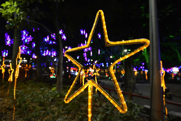 Alumbrado navideño Parque Cristo Rey
Alumbrado navideño Parque Cristo Rey
Fecha: Diciembre 19 de 2017
Para descargar esta fotografía en alta resolución, haga clic sobre la imagen hasta que la misma se despliegue en la pantalla completa; luego dé clic derecho y elija la opción "guardar imagen como". 
En caso de publicación por cualquier medio, solicitamos acompañarla del crédito: "Foto EPM"
Palabras clave: Alumbrado navideño Parque Cristo Rey