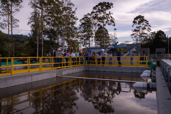 Inauguración PTAR El Retiro
Inauguración PTAR El Retiro. 
Fecha: Diciembre 20 2019.
Para descargar esta fotografía en alta resolución, haga clic sobre la imagen hasta que la misma se despliegue en la pantalla completa; luego dé clic derecho y elija la opción "guardar imagen como". 
En caso de publicación por cualquier medio, solicitamos acompañarla del crédito: "Foto EPM"
Palabras clave: Inauguración PTAR El Retiro