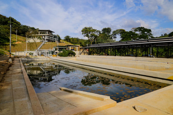 Inauguración de la Planta de Lixiviados 
Inauguración de la Planta de Lixiviados    
Fecha: Diciembre 22 de 2015. Lugar: Barbosa - Relleno Sanitario la Pradera
Para descargar esta fotografía en alta resolución, haga clic sobre la imagen hasta que la misma se despliegue en la pantalla completa; luego dé clic derecho y elija la opción "guardar imagen como". 
En caso de publicación por cualquier medio, solicitamos acompañarla del crédito: "Foto EPM"
Palabras clave: Inauguración Planta Lixiviados