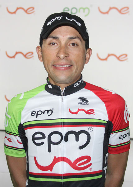 Presentación equipo ciclismo EPM- UNE
Presentación equipo ciclismo EPM- UNE
Fecha: Febrero 18 de 2013
Para descargar esta fotografía en alta resolución, haga clic sobre la imagen hasta que la misma se despliegue en la pantalla completa; luego dé clic derecho y elija la opción "guardar imagen como". 
En caso de publicación por cualquier medio, solicitamos acompañarla del crédito: "Cortesía EPM".
Palabras clave: Presentación equipo ciclismo EPM UNE