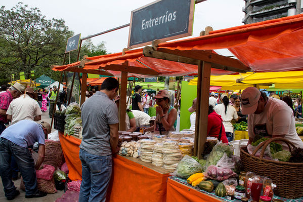 Feria Campesina
Feria Campesina
Fecha: Julio 18 de 2014. Lugar: Pies Descalzos - Medellín
Para descargar esta fotografía en alta resolución, haga clic sobre la imagen hasta que la misma se despliegue en la pantalla completa; luego dé clic derecho y elija la opción "guardar imagen como". 
En caso de publicación por cualquier medio, solicitamos acompañarla del crédito: "Foto EPM"

Palabras clave: Feria Campesina