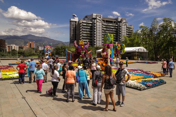 Gigantes de Flores 2015
Gigantes de Flores 2015
Fecha: Julio 31 de 2015. 
Para descargar esta fotografía en alta resolución, haga clic sobre la imagen hasta que la misma se despliegue en la pantalla completa; luego dé clic derecho y elija la opción "guardar imagen como". 
En caso de publicación por cualquier medio, solicitamos acompañarla del crédito: "Foto EPM"
Palabras clave: Gigantes Flores 2015