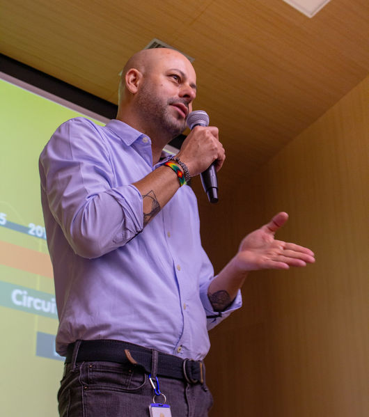 Innóvate EPM 2019
Innóvate EPM 2019
Fecha: Junio 19 de 2019. 
Para descargar esta fotografía en alta resolución, haga clic sobre la imagen hasta que la misma se despliegue en la pantalla completa; luego dé clic derecho y elija la opción "guardar imagen como". 
En caso de publicación por cualquier medio, solicitamos acompañarla del crédito: "Foto EPM"
Palabras clave: Innóvate EPM 2019