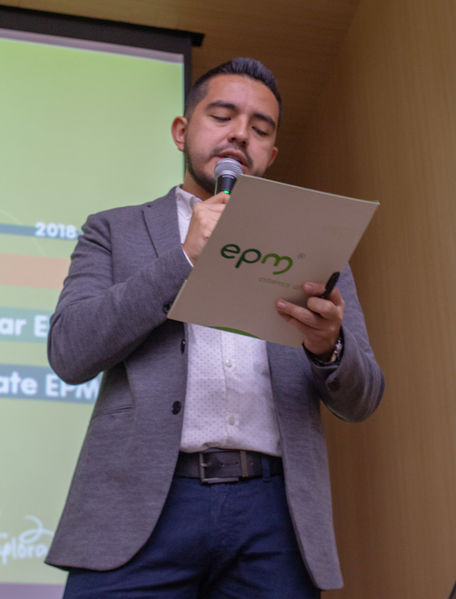 Innóvate EPM 2019
Innóvate EPM 2019
Fecha: Junio 19 de 2019. 
Para descargar esta fotografía en alta resolución, haga clic sobre la imagen hasta que la misma se despliegue en la pantalla completa; luego dé clic derecho y elija la opción "guardar imagen como". 
En caso de publicación por cualquier medio, solicitamos acompañarla del crédito: "Foto EPM"
Palabras clave: Innóvate EPM 2019