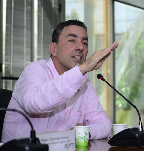 Rueda prensa contingencia Hidroituango
Rueda de prensa contingencia Hidroituango.  
Fecha: 4 Junio 2018.
Para descargar esta fotografía en alta resolución, haga clic sobre la imagen hasta que la misma se despliegue en la pantalla completa; luego dé clic derecho y elija la opción "guardar imagen como". 
En caso de publicación por cualquier medio, solicitamos acompañarla del crédito: "Foto EPM"
Palabras clave: Rueda prensa contingencia Hidroituango