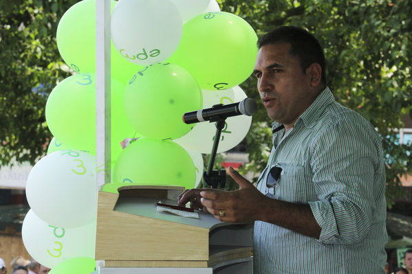 Inauguración del gas natural en Frontino
Inauguración del gas natural en Frontino
Fecha: Marzo 14 de 2014
Para descargar esta fotografía en alta resolución, haga clic sobre la imagen hasta que la misma se despliegue en la pantalla completa; luego dé clic derecho y elija la opción "guardar imagen como". 
En caso de publicación por cualquier medio, solicitamos acompañarla del crédito: "Foto EPM"
Palabras clave: Inauguración gas natural Frontino