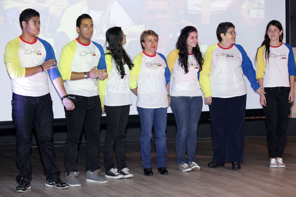 Lanzamiento de las Ferias de Ciencia, Tecnología e Innovación
Lanzamiento de las Ferias de Ciencia, Tecnología e Innovación.
Fecha: Mayo 24 de 2013. Lugar: Parque Explora.
Para descargar esta fotografía en alta resolución, haga clic sobre la imagen hasta que la misma se despliegue en la pantalla completa; luego dé clic derecho y elija la opción "guardar imagen como". 
En caso de publicación por cualquier medio, solicitamos acompañarla del crédito: "Cortesía EPM".
Palabras clave: Lanzamiento Ferias Ciencia Tecnología Innovación