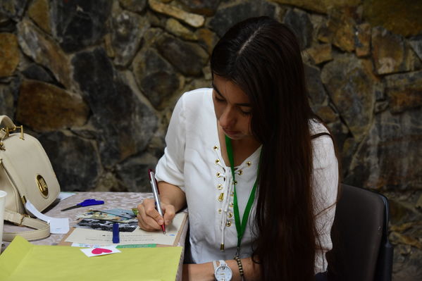 Encuentro de Contadores Grupo EPM
Encuentro de Contadores Grupo EPM
Fecha: Noviembre 17 de 2017
Para descargar esta fotografía en alta resolución, haga clic sobre la imagen hasta que la misma se despliegue en la pantalla completa; luego dé clic derecho y elija la opción "guardar imagen como". 
En caso de publicación por cualquier medio, solicitamos acompañarla del crédito: "Foto EPM"
Palabras clave: Encuentro de Contadores Grupo EPM