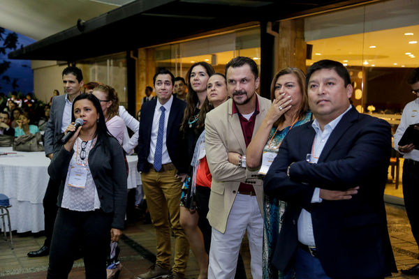 Congreso de Auditoría
Congreso de Auditoría
Fecha: Noviembre 18 de 2015. Lugar: Medellín, Hotel Intercontinental
Para descargar esta fotografía en alta resolución, haga clic sobre la imagen hasta que la misma se despliegue en la pantalla completa; luego dé clic derecho y elija la opción "guardar imagen como". 
En caso de publicación por cualquier medio, solicitamos acompañarla del crédito: "Foto EPM"
Palabras clave: Congreso Auditoría