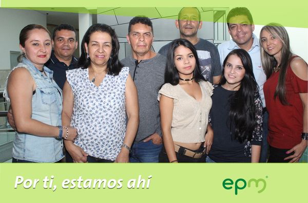 Segundo Aniversario Servicios Grupo EPM
Segundo Aniversario Servicios Grupo EPM
Fecha: Octubre 21 de 2016
Para descargar esta fotografía en alta resolución, haga clic sobre la imagen hasta que la misma se despliegue en la pantalla completa; luego dé clic derecho y elija la opción "guardar imagen como". 
En caso de publicación por cualquier medio, solicitamos acompañarla del crédito: "Foto EPM"
Palabras clave: Segundo Aniversario Servicios Grupo EPM