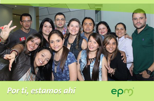 Segundo Aniversario Servicios Grupo EPM
Segundo Aniversario Servicios Grupo EPM
Fecha: Octubre 21 de 2016
Para descargar esta fotografía en alta resolución, haga clic sobre la imagen hasta que la misma se despliegue en la pantalla completa; luego dé clic derecho y elija la opción "guardar imagen como". 
En caso de publicación por cualquier medio, solicitamos acompañarla del crédito: "Foto EPM"
Palabras clave: Segundo Aniversario Servicios Grupo EPM