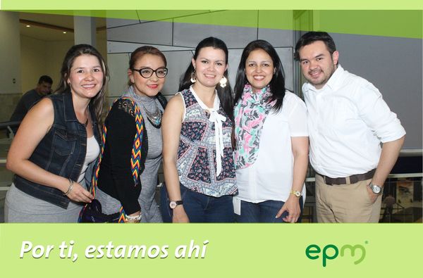 Segundo Aniversario Servicios Grupo EPM
Segundo Aniversario Servicios Grupo EPM
Fecha: Octubre 21 de 2016
Para descargar esta fotografía en alta resolución, haga clic sobre la imagen hasta que la misma se despliegue en la pantalla completa; luego dé clic derecho y elija la opción "guardar imagen como". 
En caso de publicación por cualquier medio, solicitamos acompañarla del crédito: "Foto EPM"
Palabras clave: Segundo Aniversario Servicios Grupo EPM