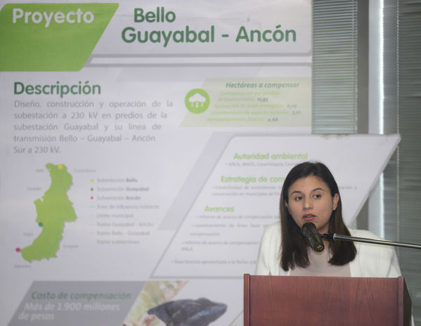 Rueda de Prensa Proyecto Bello-Guayabal-Ancón
Rueda de Prensa Proyecto Bello-Guayabal-Ancón
Fecha: Octubre 6 de 2017
Para descargar esta fotografía en alta resolución, haga clic sobre la imagen hasta que la misma se despliegue en la pantalla completa; luego dé clic derecho y elija la opción "guardar imagen como". 
En caso de publicación por cualquier medio, solicitamos acompañarla del crédito: "Foto EPM"
Palabras clave: Rueda de Prensa Proyecto Bello-Guayabal-Ancón