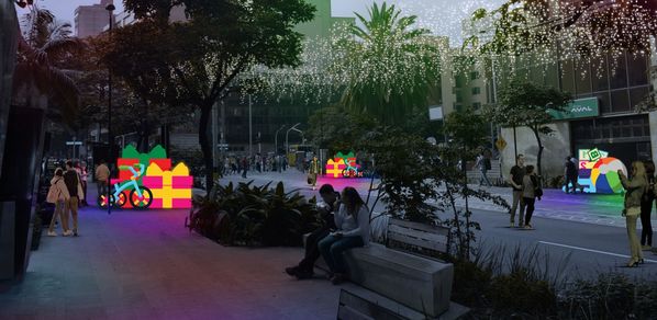 Ilustraciones Alumbrado navideño Medellin 2019
Ilustraciones Alumbrado navideño Medellin 2019
Fecha: 16 Octubre 2019.
Para descargar esta fotografía en alta resolución, haga clic sobre la imagen hasta que la misma se despliegue en la pantalla completa; luego dé clic derecho y elija la opción "guardar imagen como". 
En caso de publicación por cualquier medio, solicitamos acompañarla del crédito: "Foto EPM"
Palabras clave: Ilustraciones Alumbrado navideño Medellin 2019