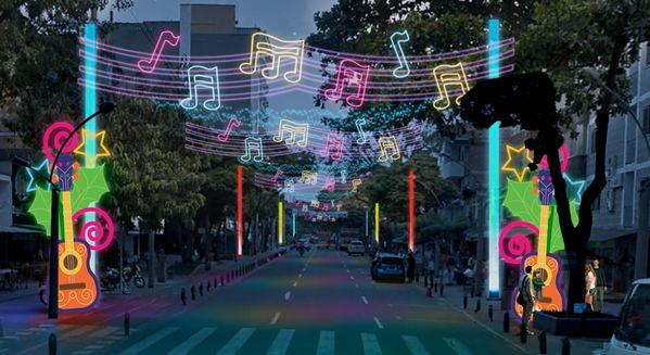 Ilustraciones Alumbrado navideño Medellin 2019
Ilustraciones Alumbrado navideño Medellin 2019
Fecha: 16 Octubre 2019.
Para descargar esta fotografía en alta resolución, haga clic sobre la imagen hasta que la misma se despliegue en la pantalla completa; luego dé clic derecho y elija la opción "guardar imagen como". 
En caso de publicación por cualquier medio, solicitamos acompañarla del crédito: "Foto EPM"
Palabras clave: Ilustraciones Alumbrado navideño Medellin 2019