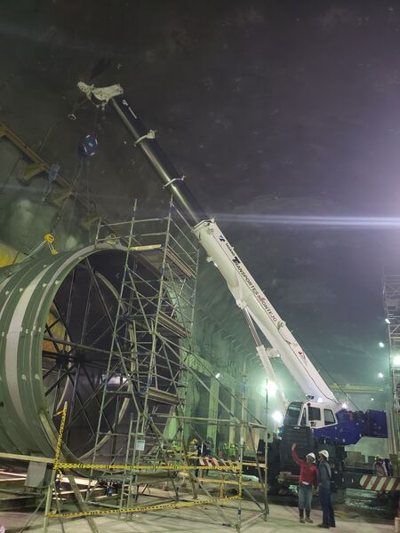 Palabras clave: Montaje, Casa de máquinas, proyecto hidroeléctrico Ituango, Ituango